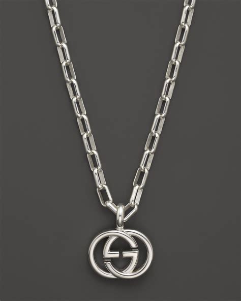 gucci double g pendant necklace